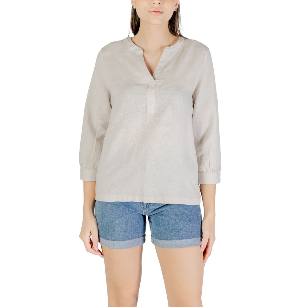 Street One beige linnen blouse