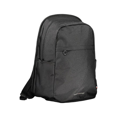 Sac à dos en polyester noir Tommy Hilfiger