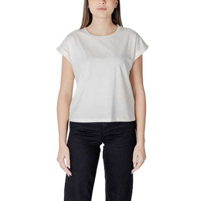 Liu Jo White Cotton T-Shirt