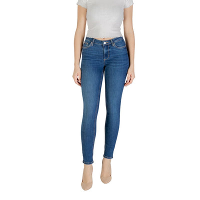 Jean skinny en coton bleu Liu Jo
