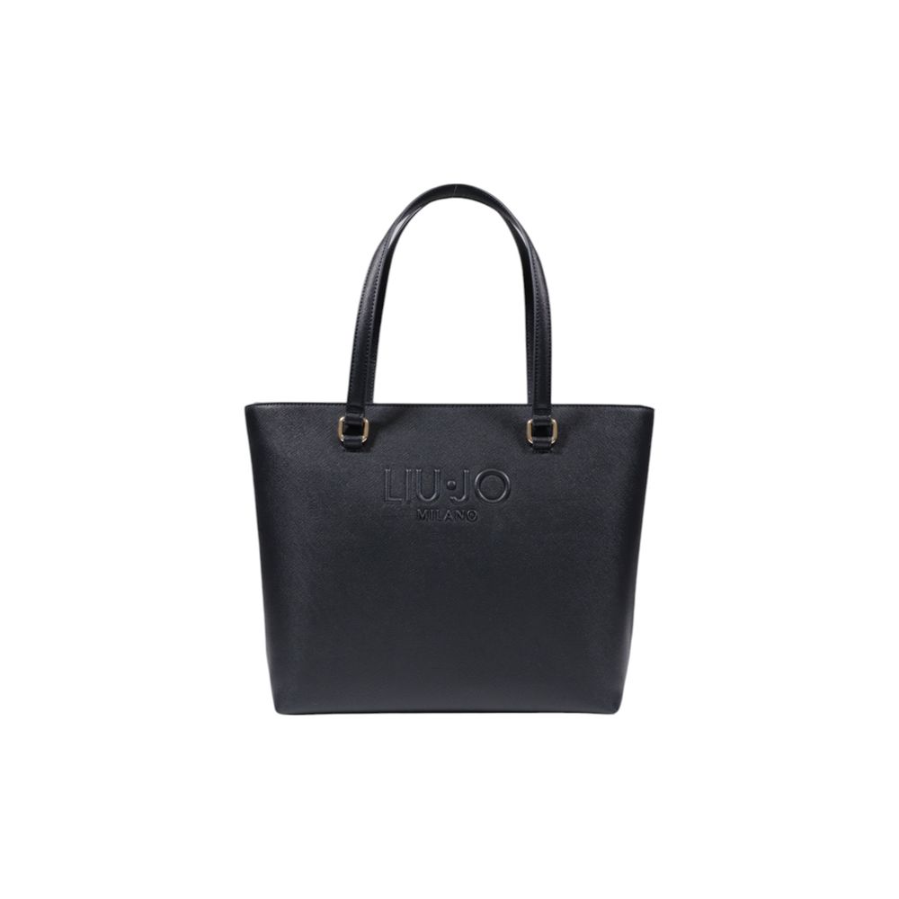 Sac à main en polyéthylène noir Liu Jo