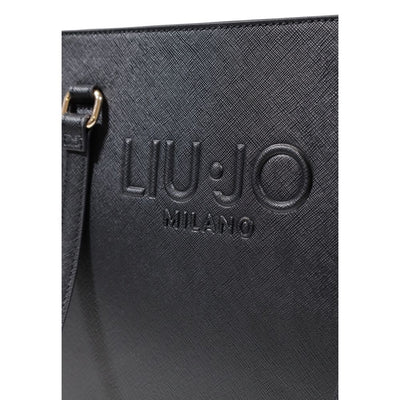 Sac à main en polyéthylène noir Liu Jo