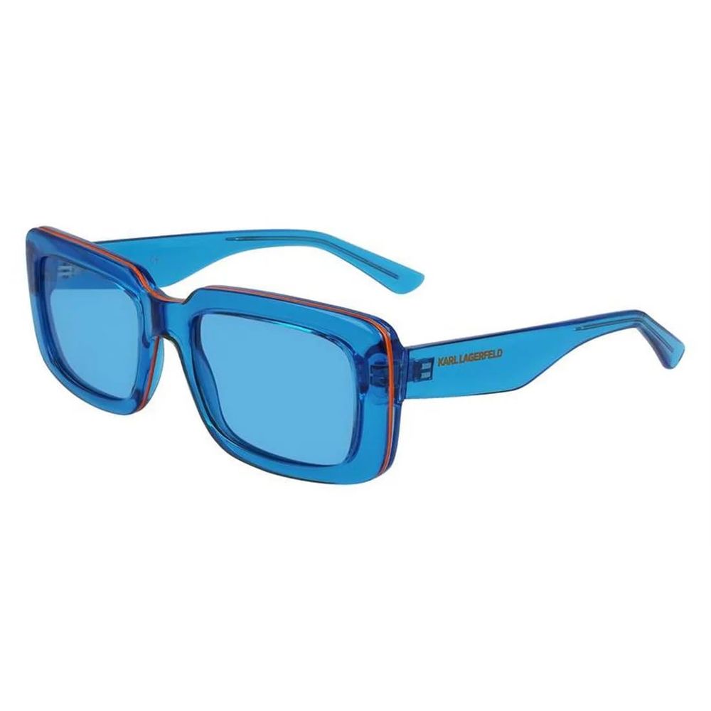 Karl Lagerfeld Blauwe Injected Zonnebril