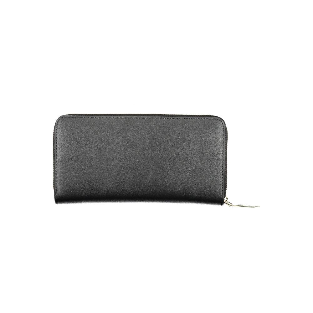 Calvin Klein Zwarte Polyethyleen Dames Portemonnee