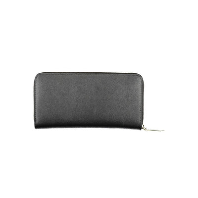 Calvin Klein Zwarte Polyethyleen Dames Portemonnee