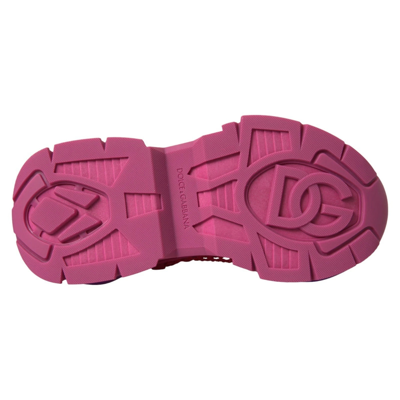 Dolce &amp; Gabbana roze Airmaster mesh panelen lage sneakers