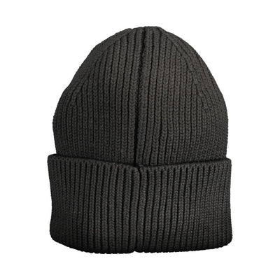 Bonnet Calvin Klein en coton noir pour femme