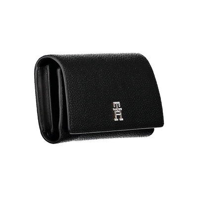Tommy Hilfiger Zwarte Polyethyleen Dames Portemonnee