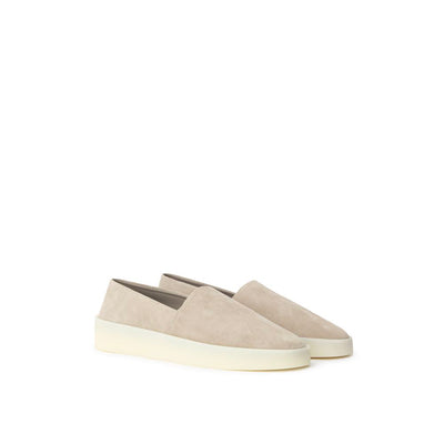 Mocassins à enfiler en cuir gris Fear Of God