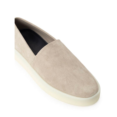Mocassins à enfiler en cuir gris Fear Of God