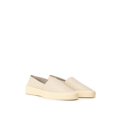 Mocassins à enfiler en cuir gris Fear Of God