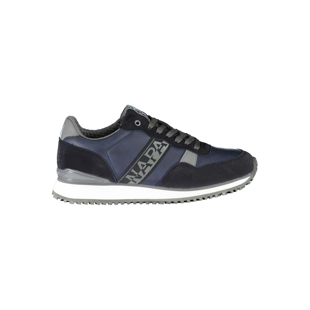 Napapijri Strakke Contrasterende Sneakers met Kenmerkende Stijl