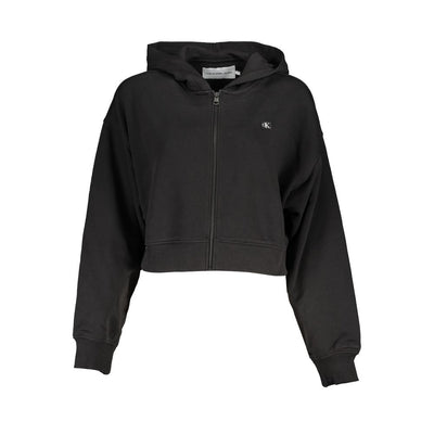 Calvin Klein Chic Hooded Sweatshirt in Tijdloos Zwart