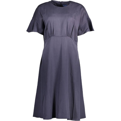 Robe Gant en lyocell bleu pour femme