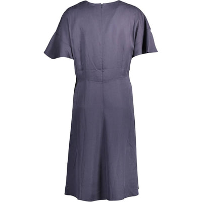 Robe Gant en lyocell bleu pour femme