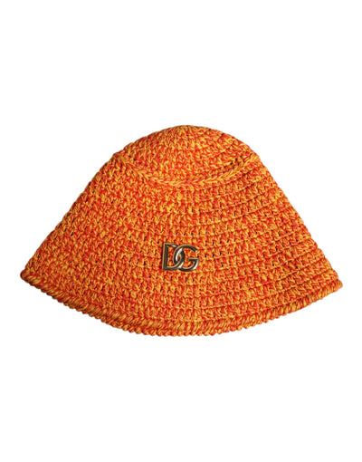 Bob Dolce &amp; Gabbana en coton orange avec logo DG au crochet