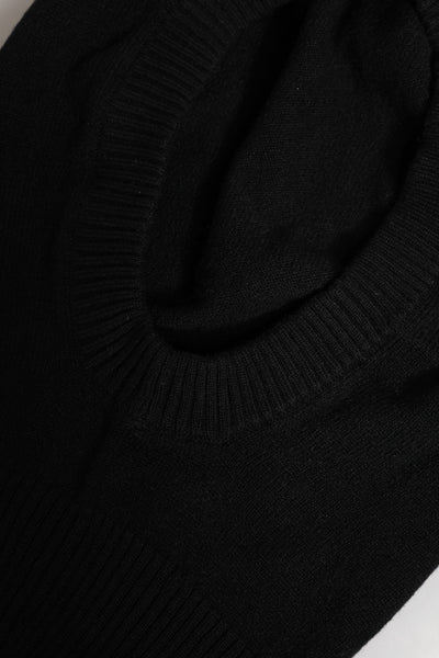 Cagoule de ski en cachemire noir Dolce &amp; Gabbana