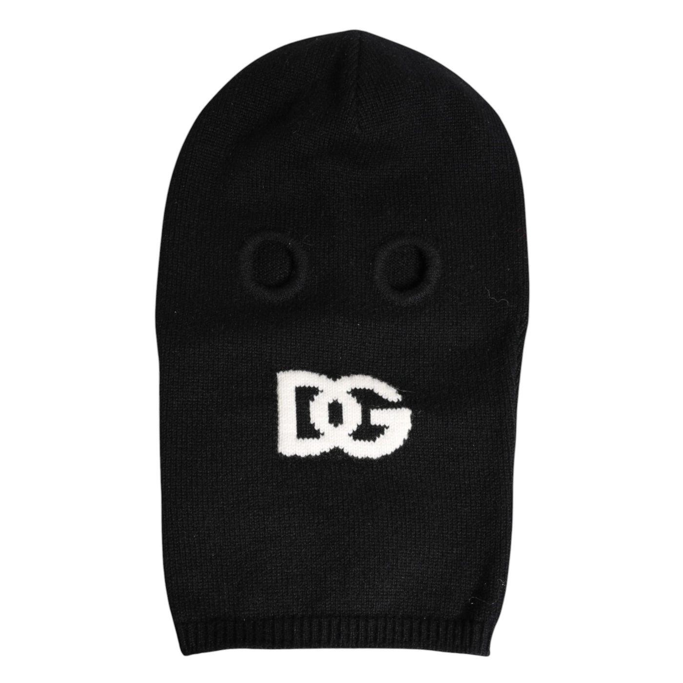 Cagoule de ski en cachemire noir Dolce &amp; Gabbana