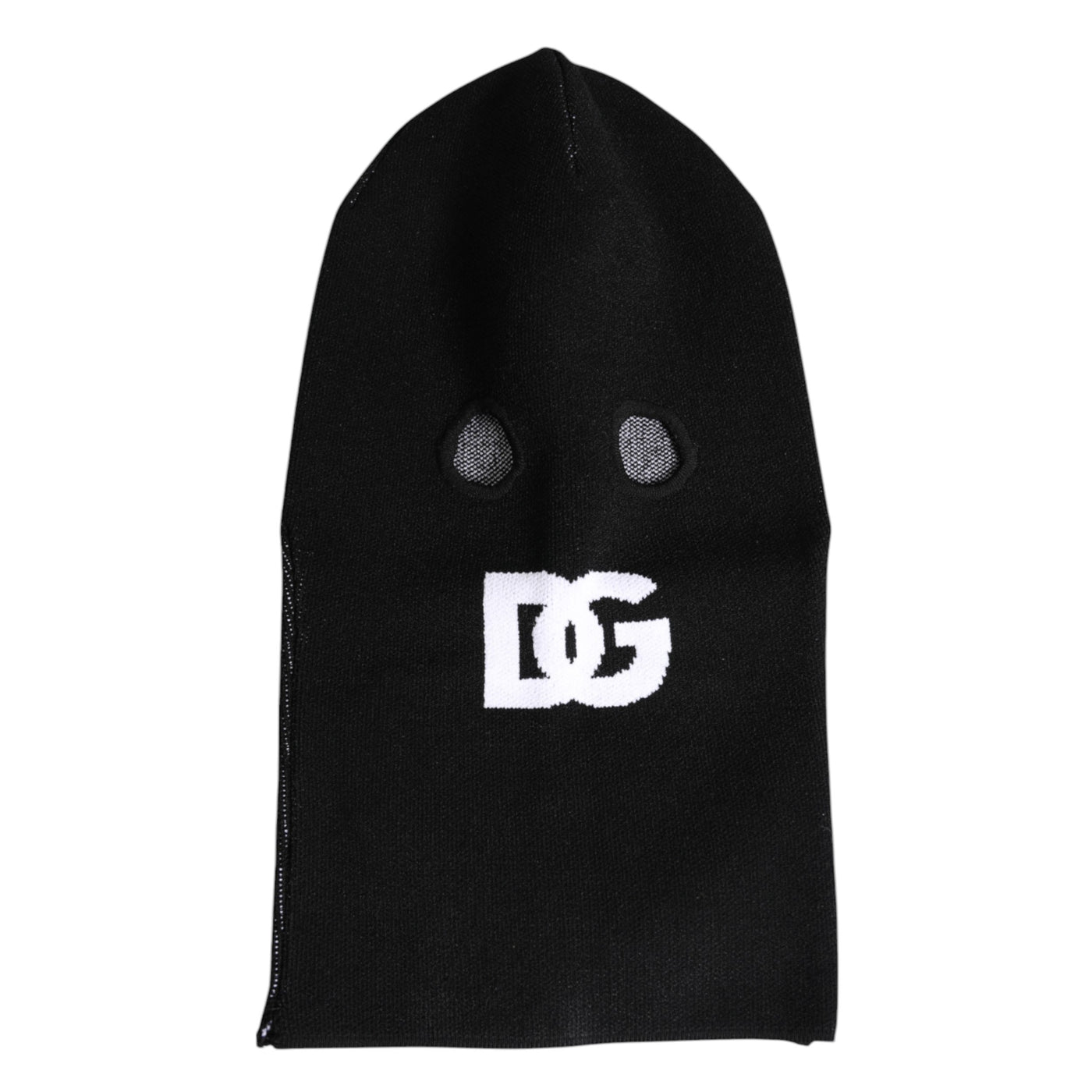 Cagoule de ski en cachemire noir Dolce &amp; Gabbana