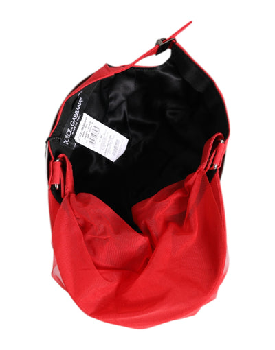 Casquette de baseball Dolce &amp; Gabbana en coton rouge à 6 panneaux pour femme