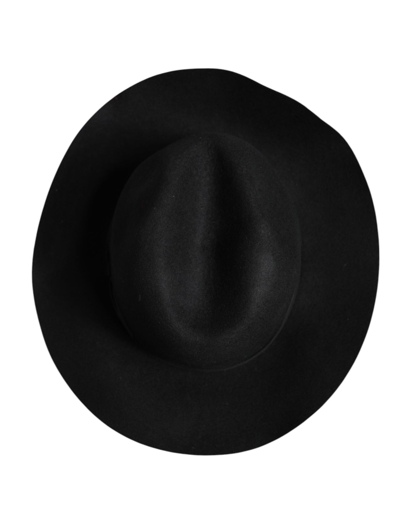 Chapeau Fedora Trilby noir à large bord Dolce &amp; Gabbana