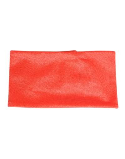 Dolce &amp; Gabbana Oranje Nylon Stretch Dames Nekwarmer Sjaal
