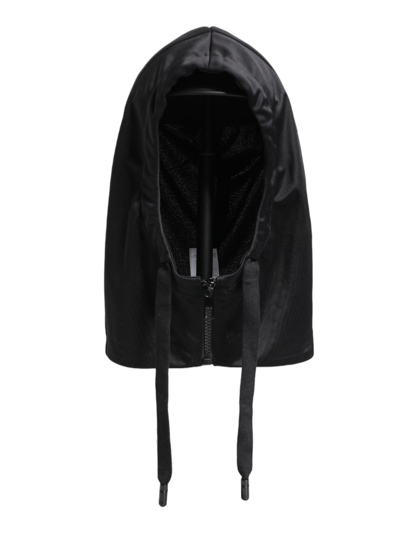 Chapeau enveloppant en polyester noir Dolce &amp; Gabbana