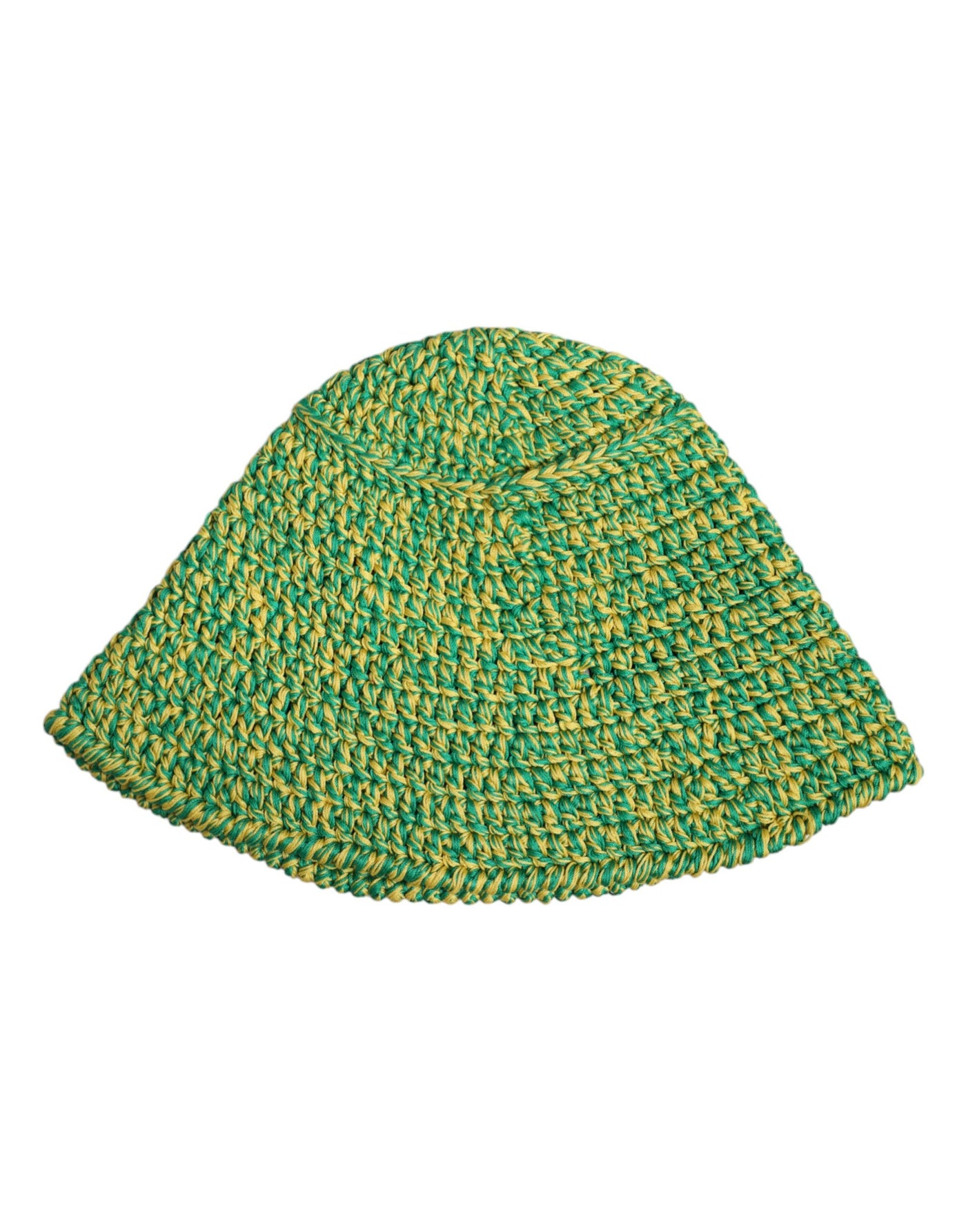 Dolce &amp; Gabbana Groene Katoenen Haak DG Logo Bucket Hat