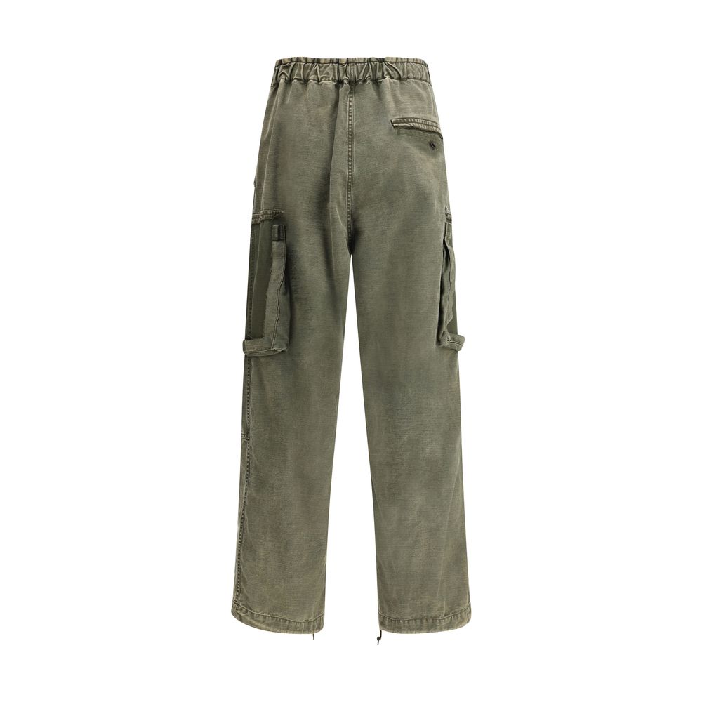 Pantalon ample en coton Maison Mihara Yasuhiro
