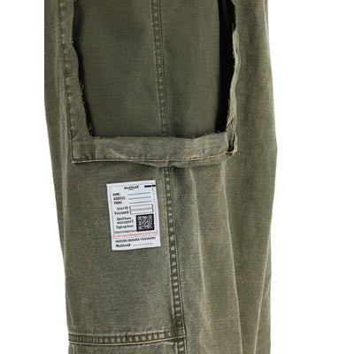 Pantalon ample en coton Maison Mihara Yasuhiro