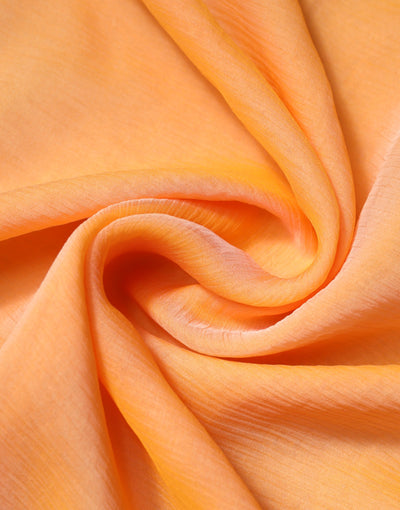Dolce &amp; Gabbana Oranje Zijden Rechthoekige Wikkelsjaal