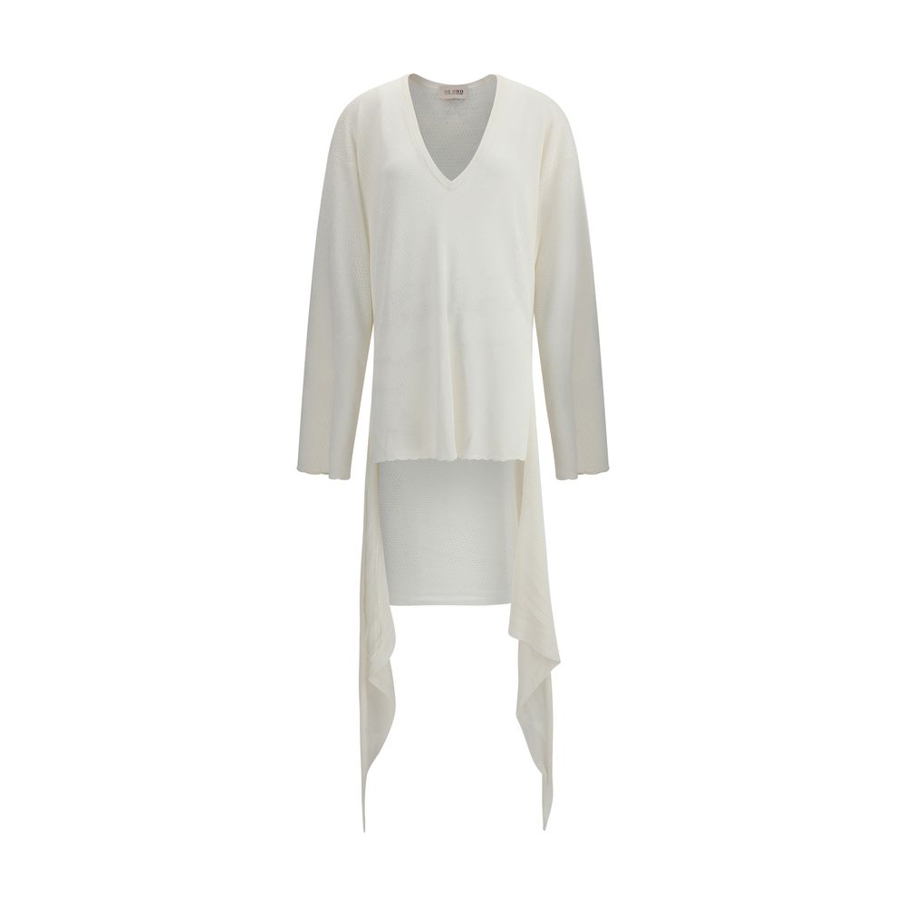 De Attico asymmetrische mini-jurk