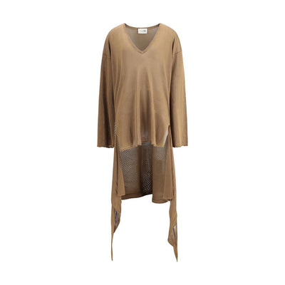 De Attico asymmetrische mini-jurk