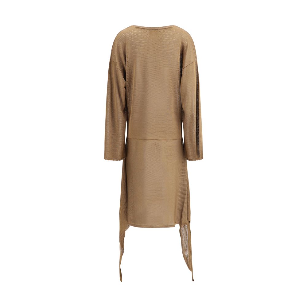 De Attico asymmetrische mini-jurk