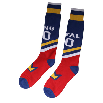 Chaussettes montantes en coton stretch multicolore Dolce &amp; Gabbana