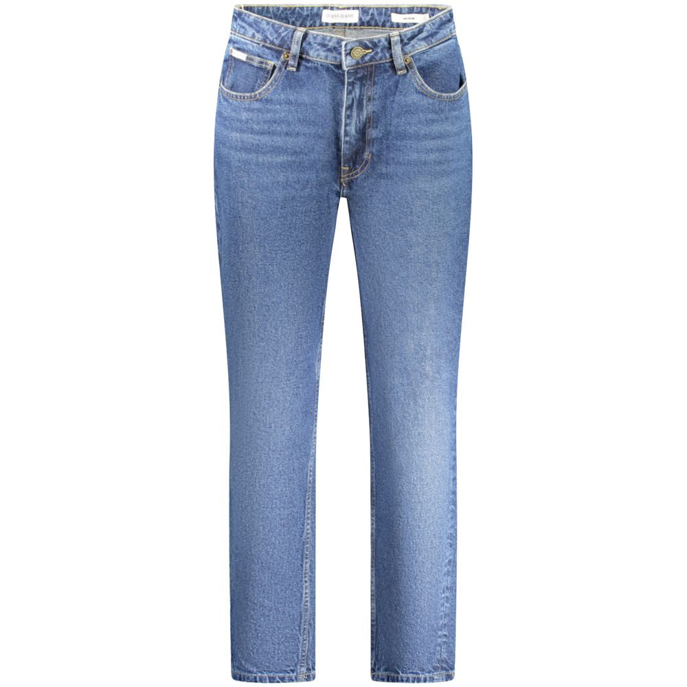 Guess Jeans Blauwe Katoenen Jeans &amp; Broek