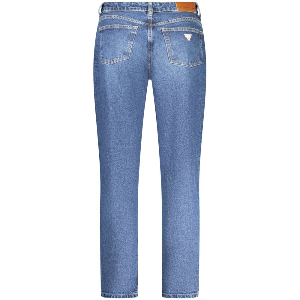 Guess Jeans Blauwe Katoenen Jeans &amp; Broek