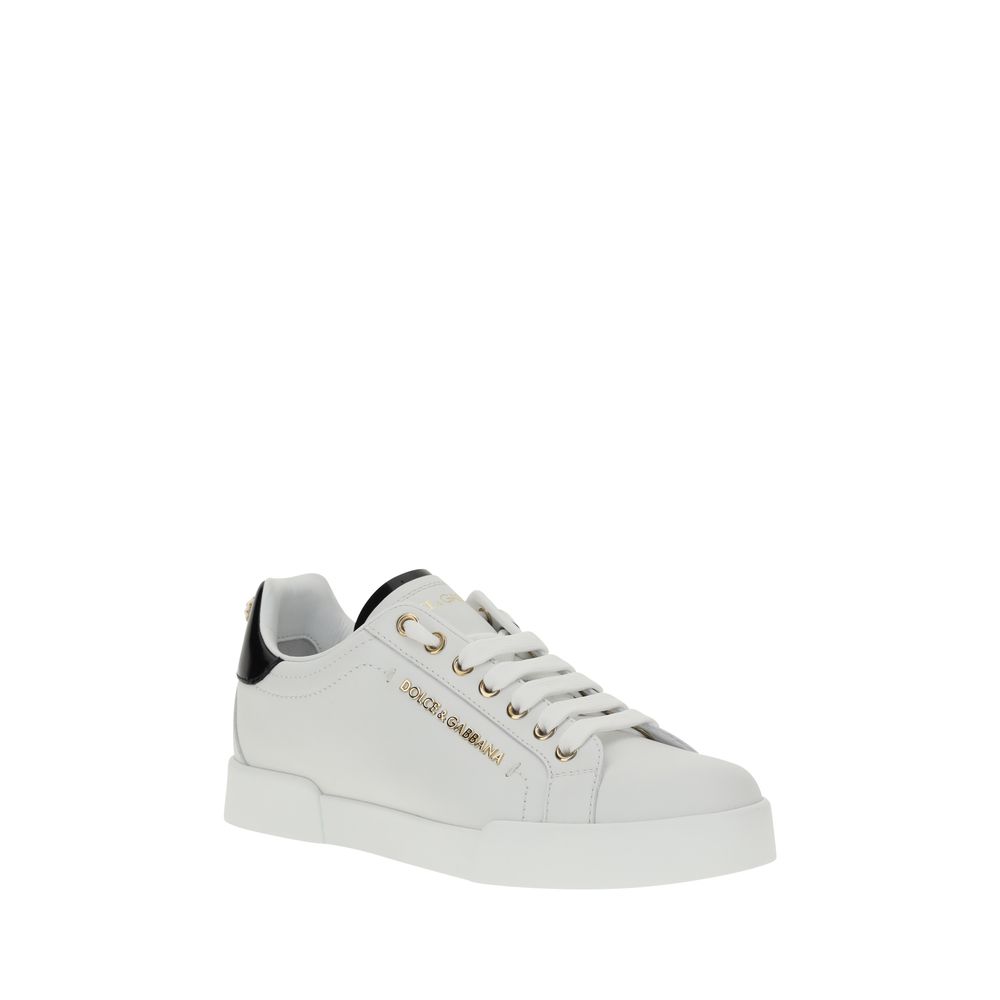 Dolce &amp; Gabbana leren sneakers