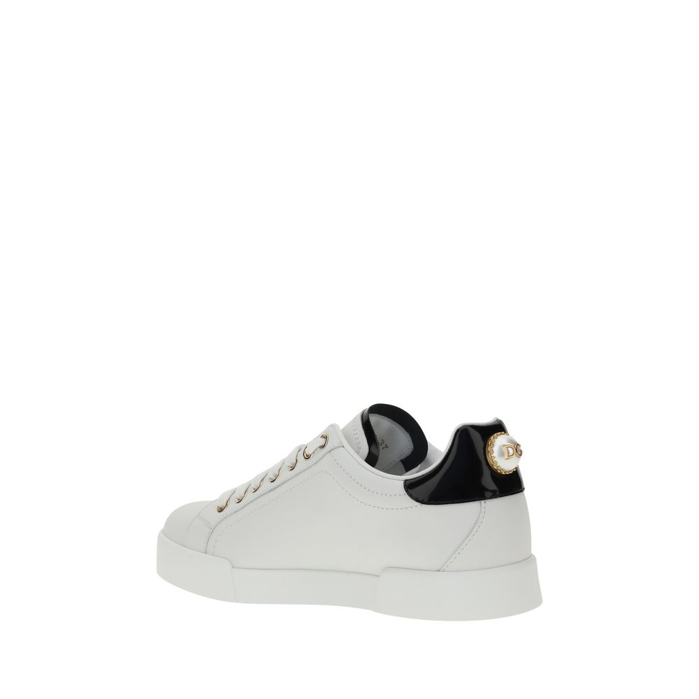 Dolce &amp; Gabbana leren sneakers