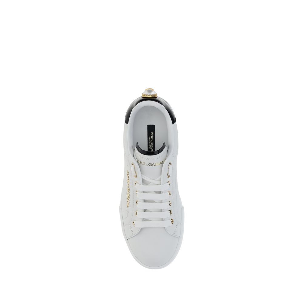 Dolce &amp; Gabbana leren sneakers