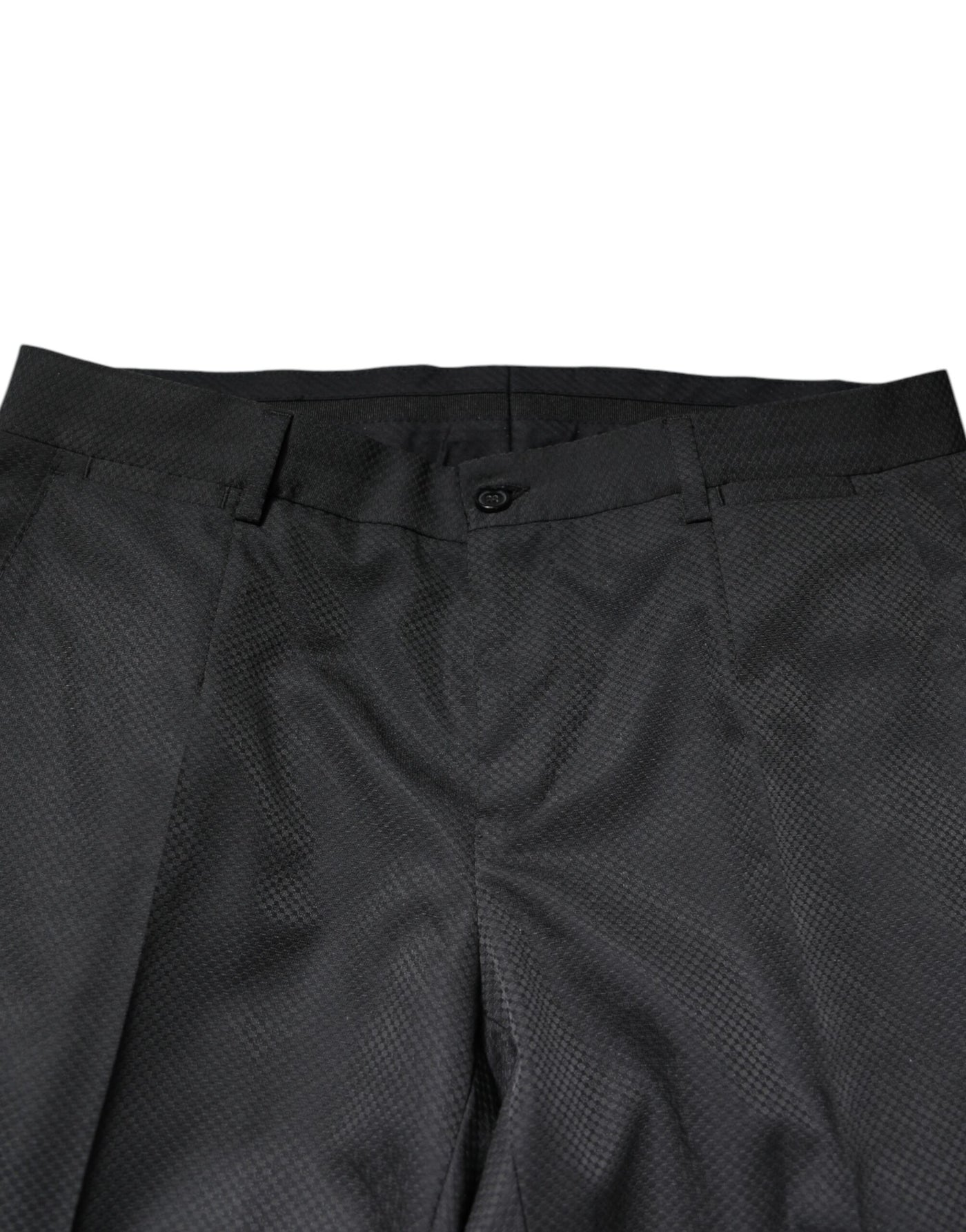 Costume deux pièces formel noir à simple boutonnage Dolce &amp; Gabbana