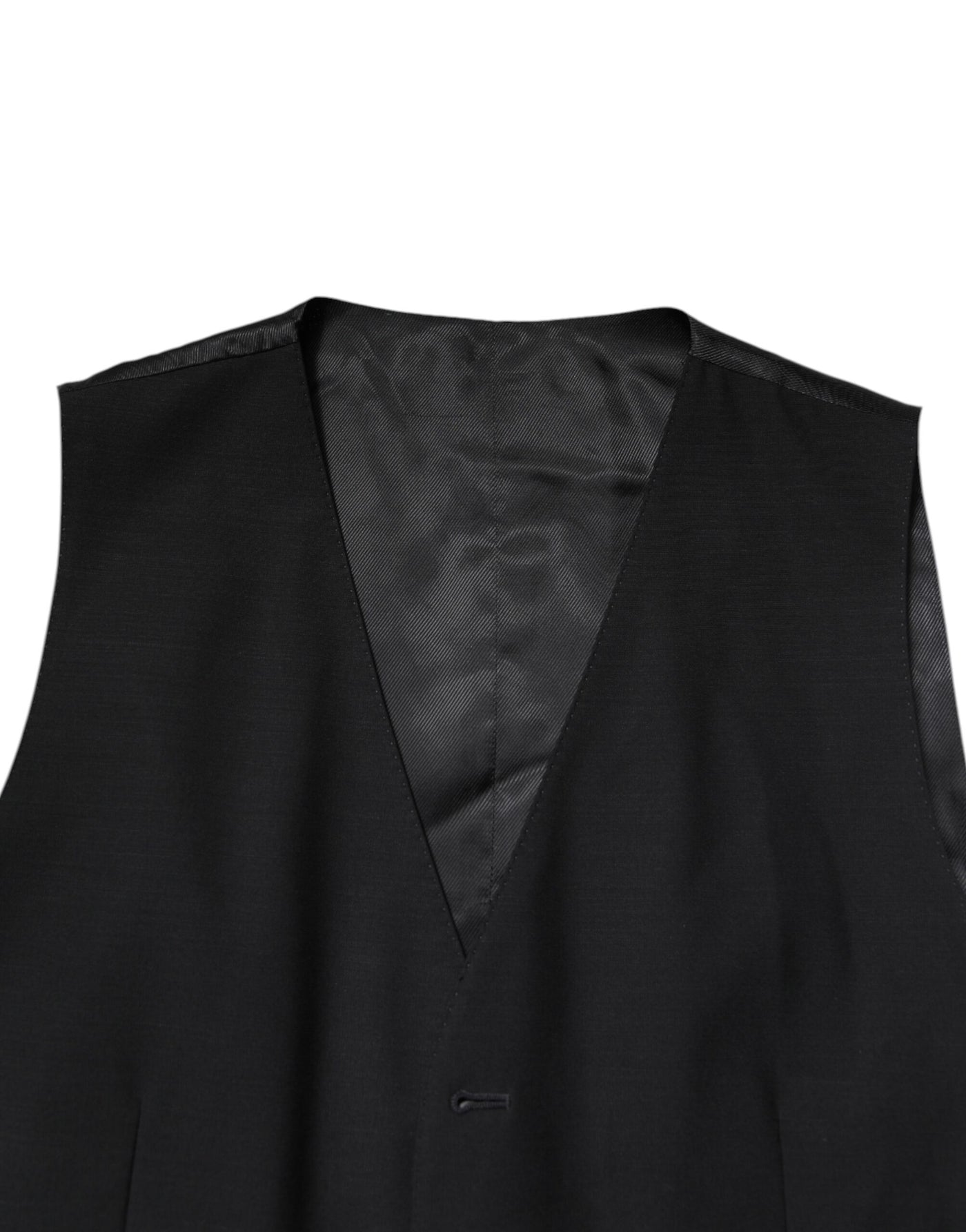 Costume formel 3 pièces noir à boutonnage simple Dolce &amp; Gabbana
