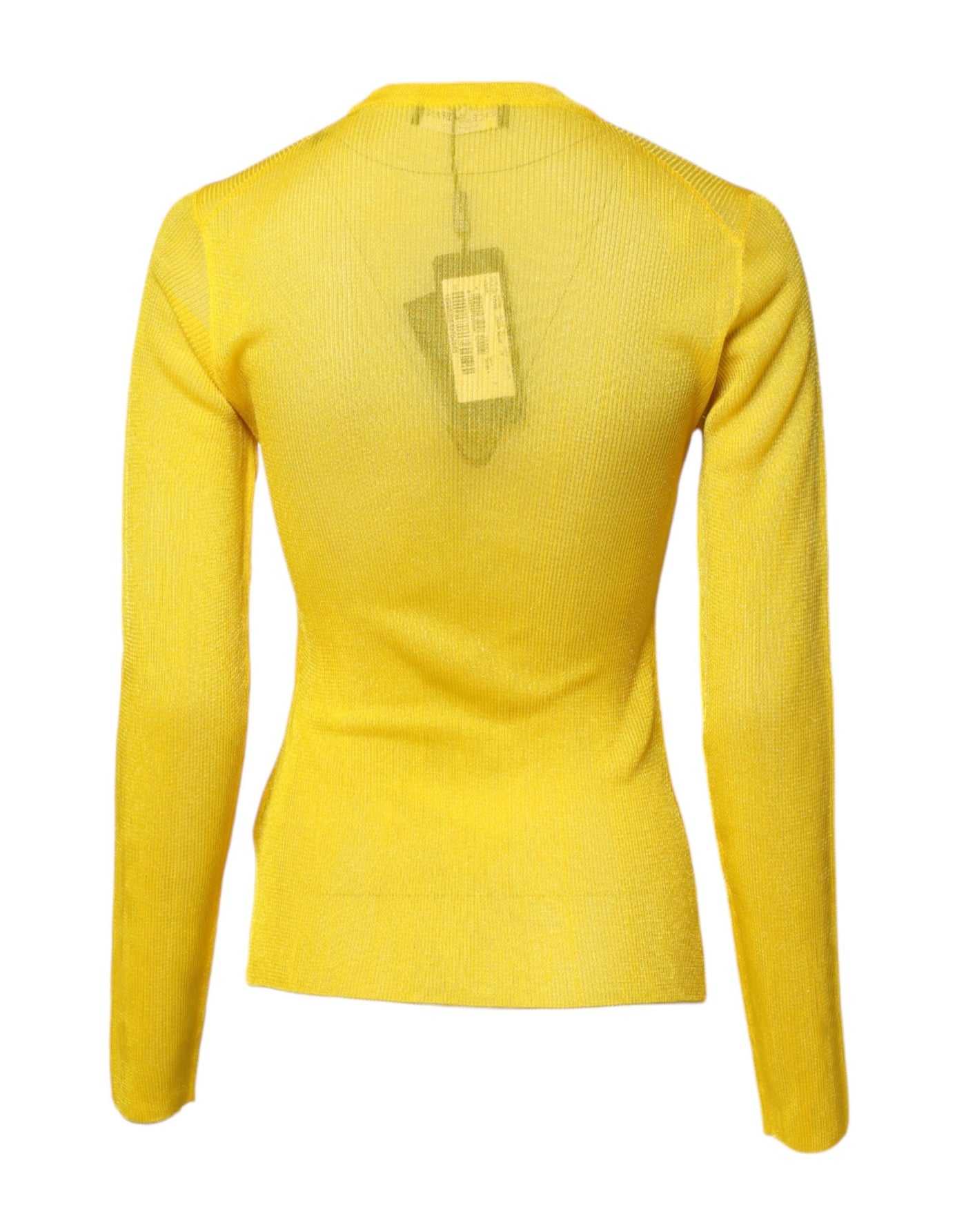 Pull Dolce &amp; Gabbana jaune en polyester pour femme