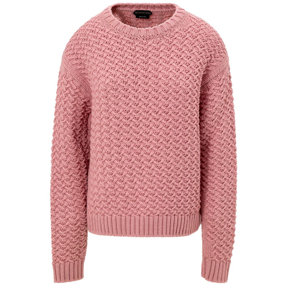 Tom Ford roze wollen trui