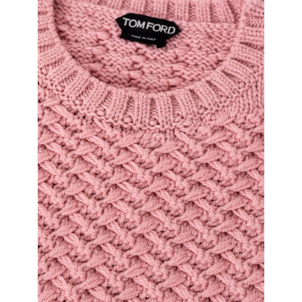 Tom Ford roze wollen trui