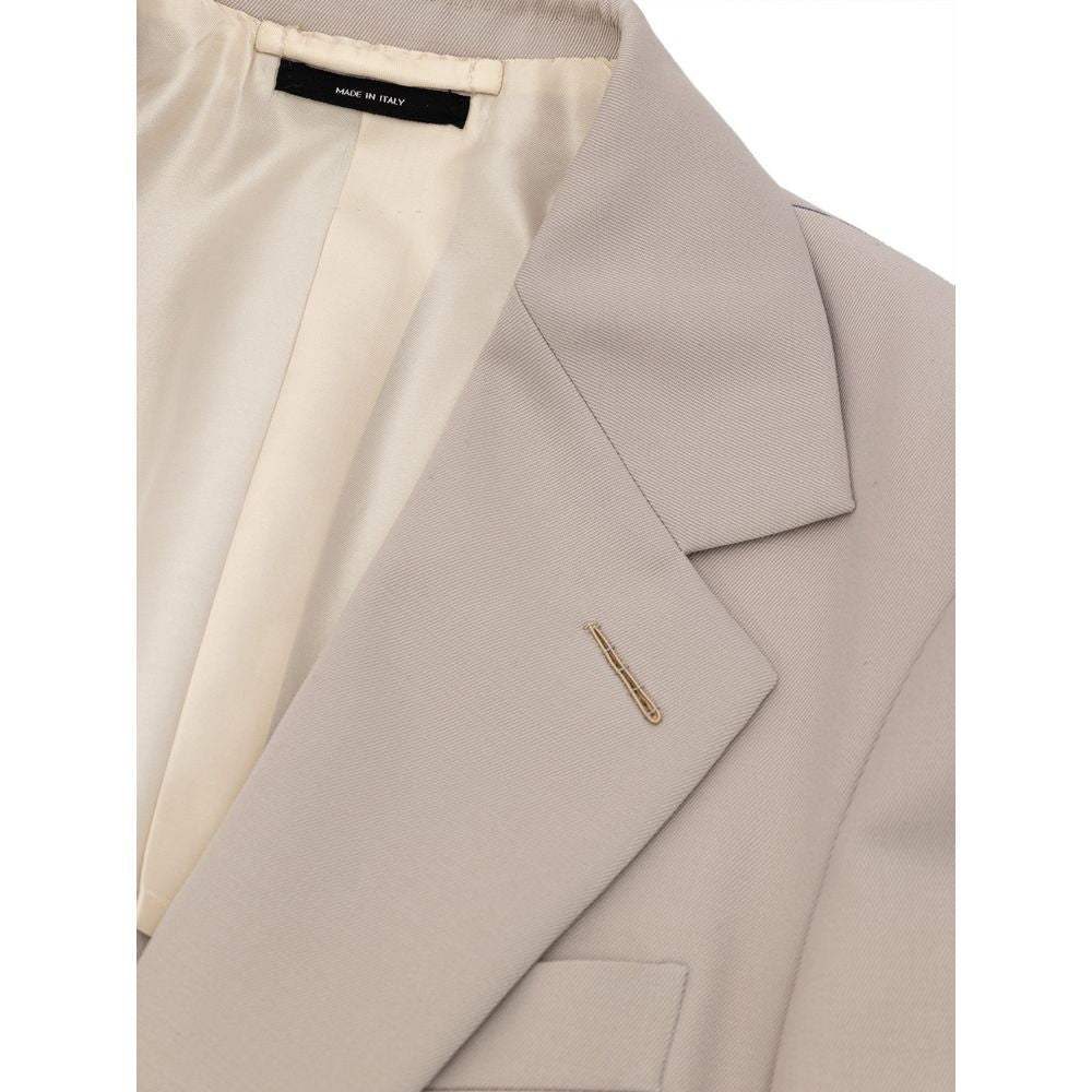 Veste en laine beige de Tom Ford