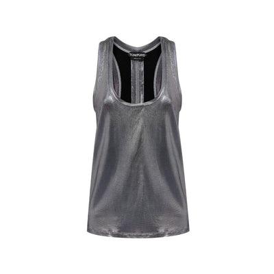 Débardeur en viscose gris Tom Ford