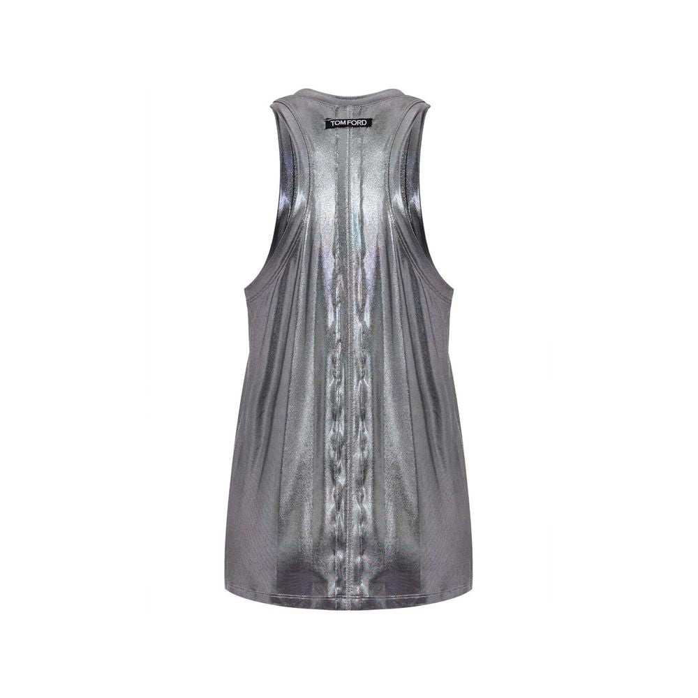 Débardeur en viscose gris Tom Ford