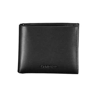 Portefeuille Calvin Klein élégant en cuir à deux volets avec blocage RFID