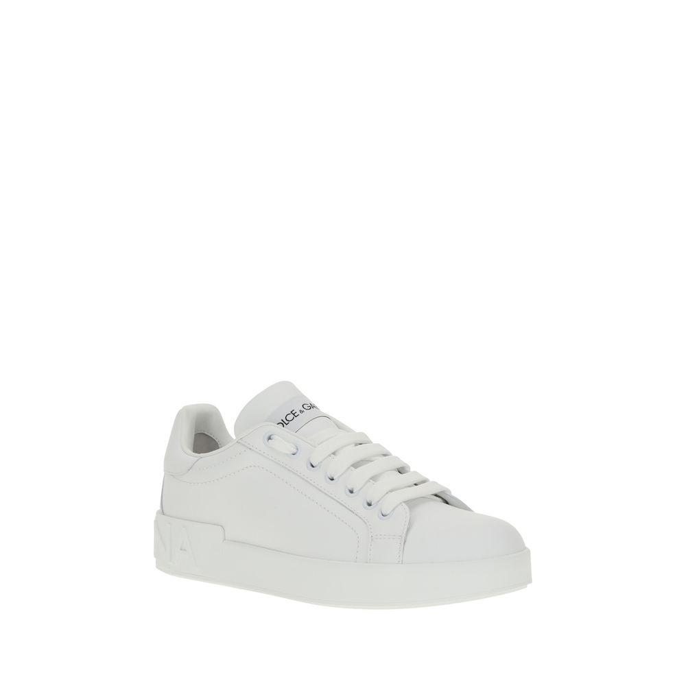 Dolce &amp; Gabbana leren sneakers